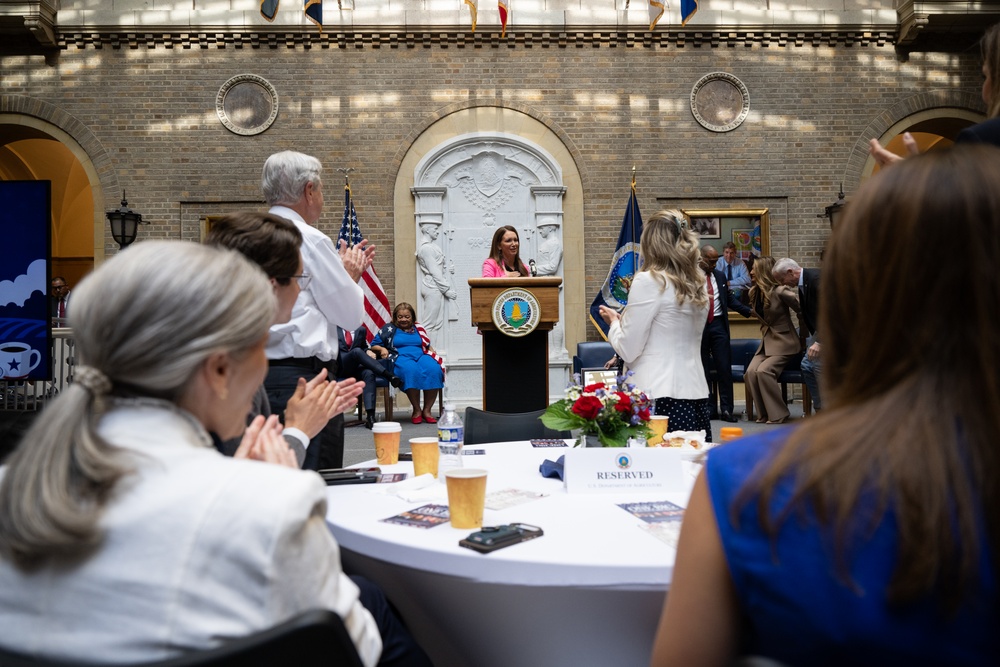 Great American Breakfast at the Jamie L. Whitten Federal Building on June 26, 2026 in Washington, DC.