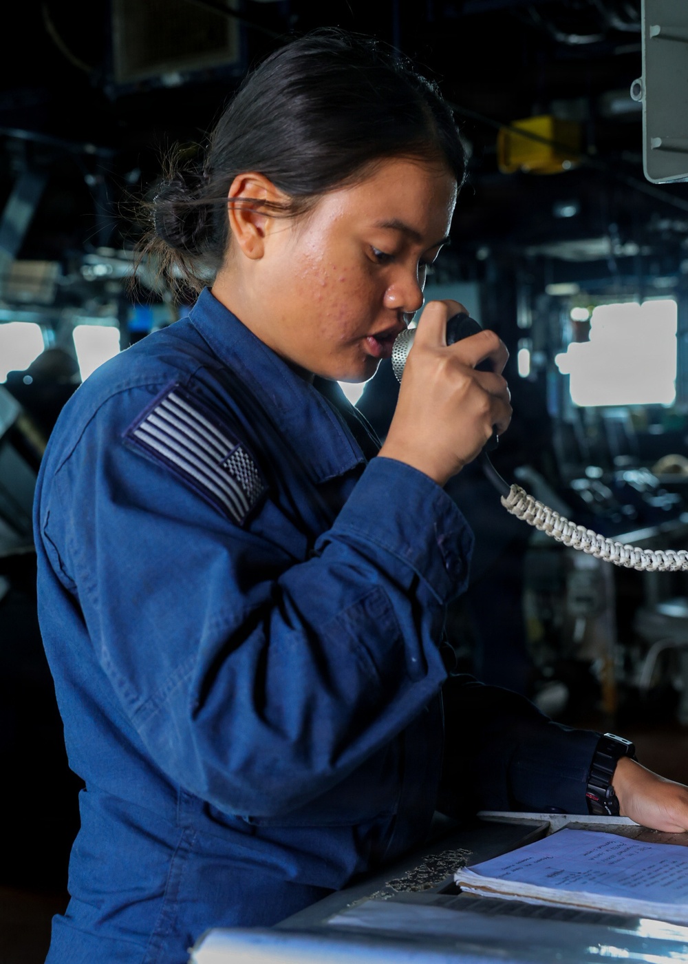 Routine Operations Aboard USS Mason (DDG 87)