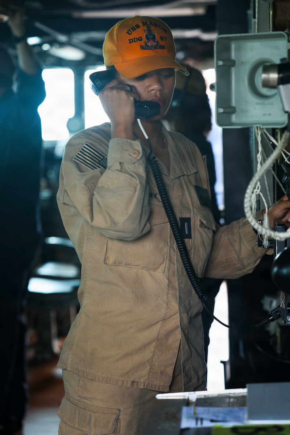 Routine Operations Aboard USS Mason (DDG 87)