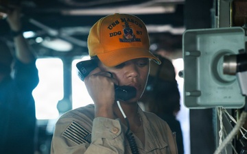 Routine Operations Aboard USS Mason (DDG 87)