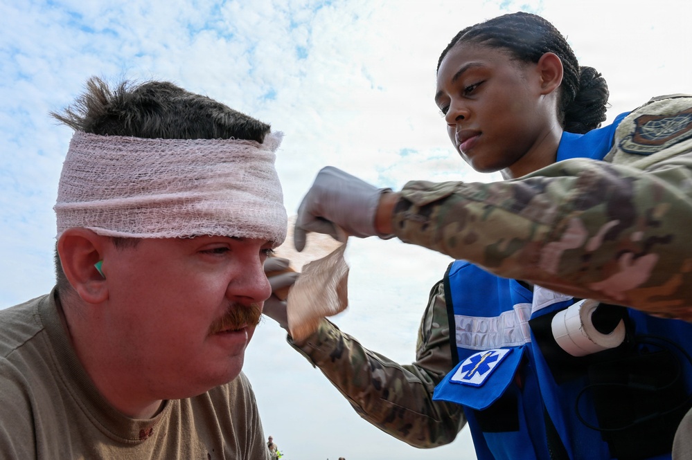19th MDG participates in a SOAR exercise at LRAFB