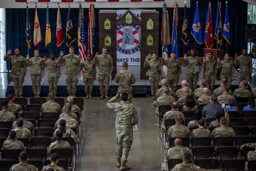 ALNG inducts newest members of NCO Corps