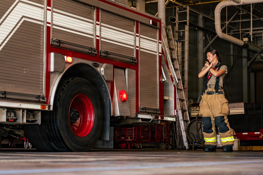 More than flames, Fire: Barksdale’s emergency responders