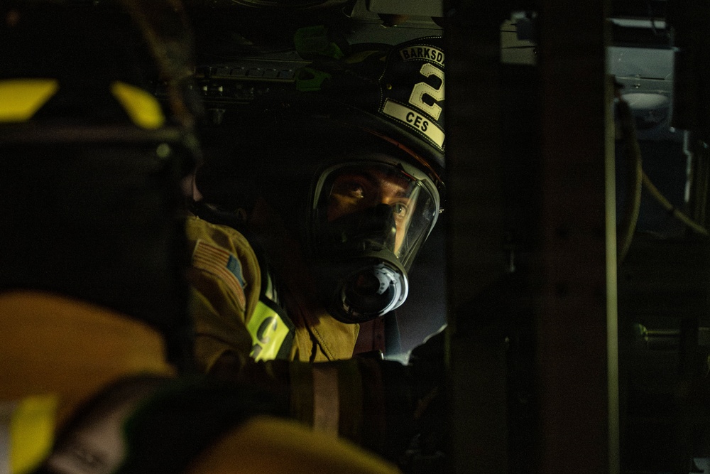 More than flames, Fire: Barksdale’s emergency responders