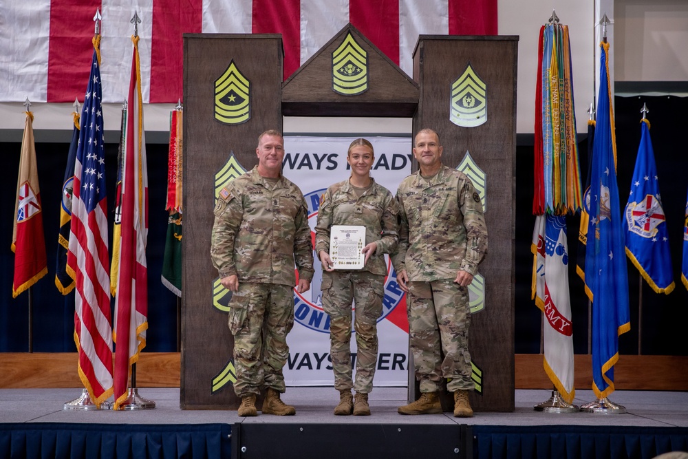 ALNG inducts newest members of NCO Corps