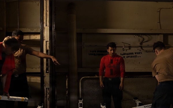 IKE Conducts Ammo Onload