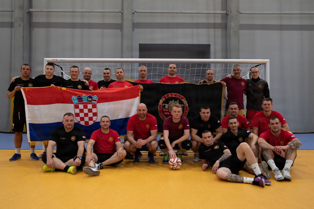 NATO FLF Battle Group-Poland competes in Croatian Victory Day Competition