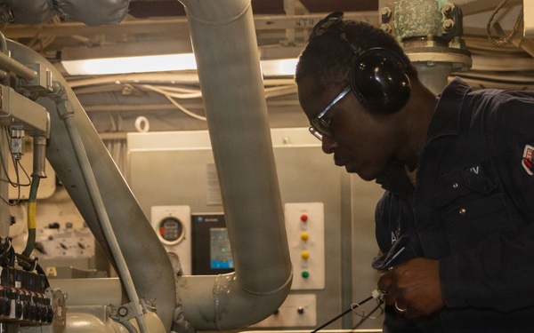 USS Portland Sailors Conduct Routine Operations