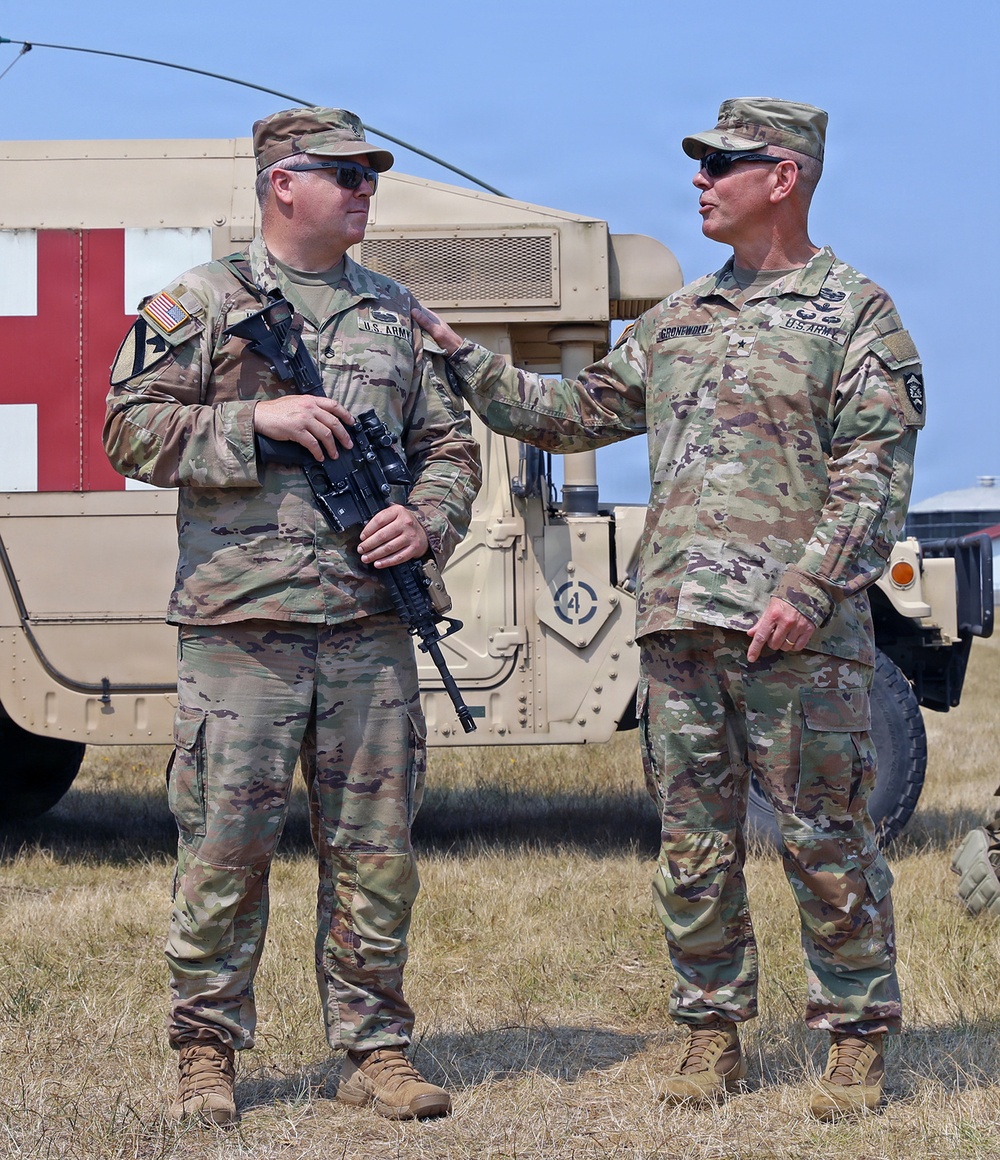 A visit to the field reinforces Oregon National Guard's commitment to its people