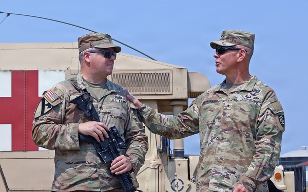 A visit to the field reinforces Oregon National Guard's commitment to its people