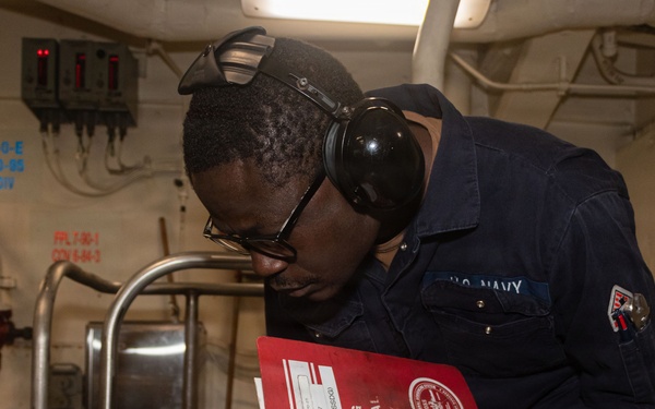 USS Portland Sailors Conduct Routine Operations