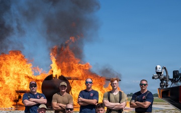 152nd CES firefighters build readiness through aircraft rescue training