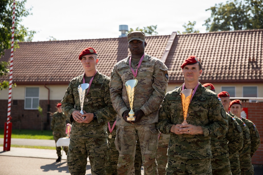 NATO FLF Battle Group-Poland competes in Croatian Victory Day Competition
