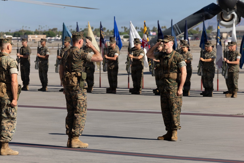 VMX-1 Change of Command