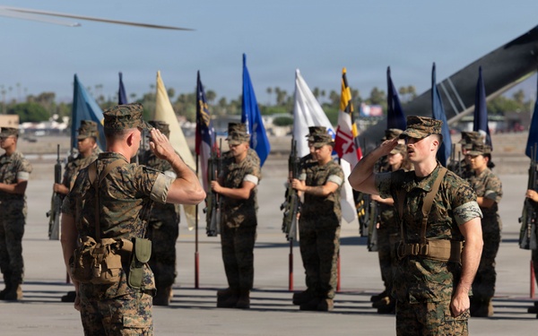 VMX-1 Change of Command