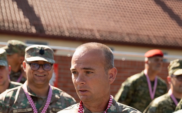 NATO FLF Battle Group-Poland competes in Croatian Victory Day Competition