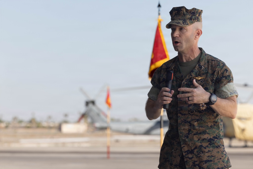VMX-1 Change of Command