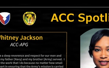 ACC Spotlight Whitney Jackson ACC-APG