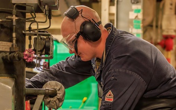 Fuel Testing aboard USS Gonzalez