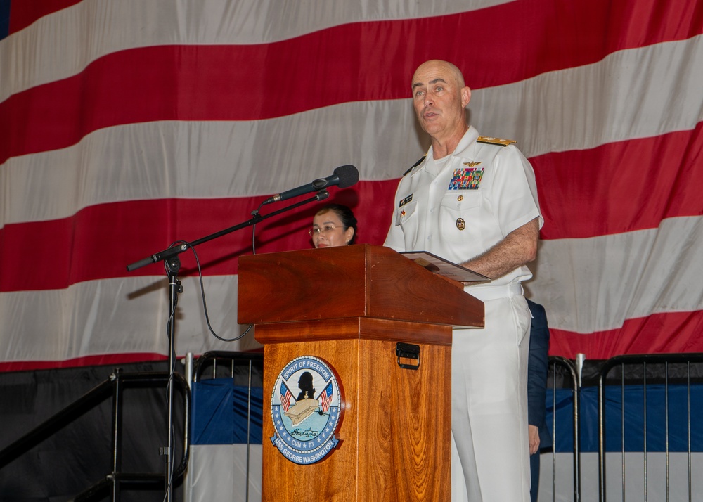 George Washington Hosts Big Top Reception