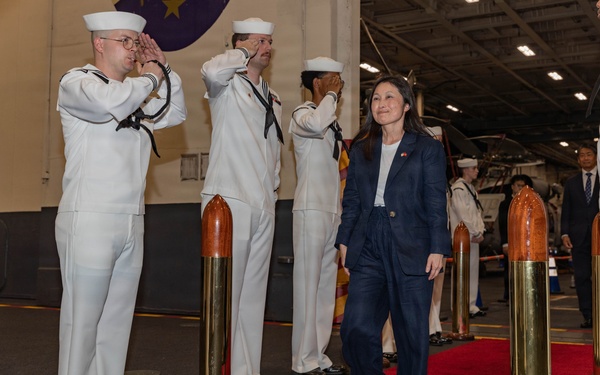 George Washington Hosts Big Top Reception