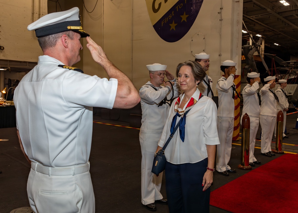 George Washington Hosts Big Top Reception