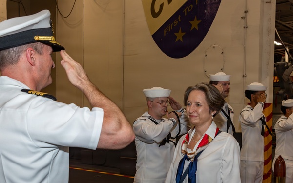 George Washington Hosts Big Top Reception