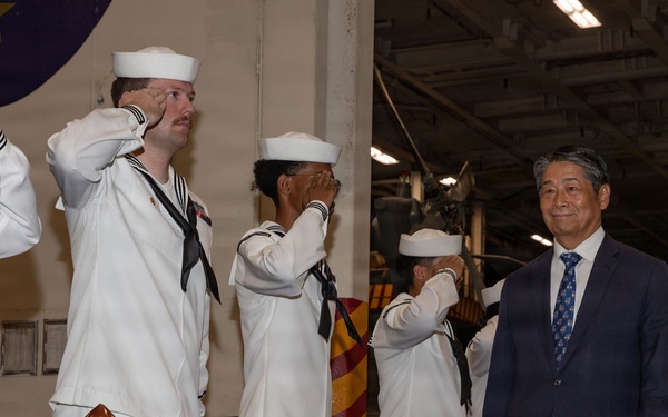 George Washington Hosts Big Top Reception