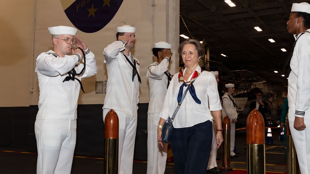 George Washington Hosts Big Top Reception