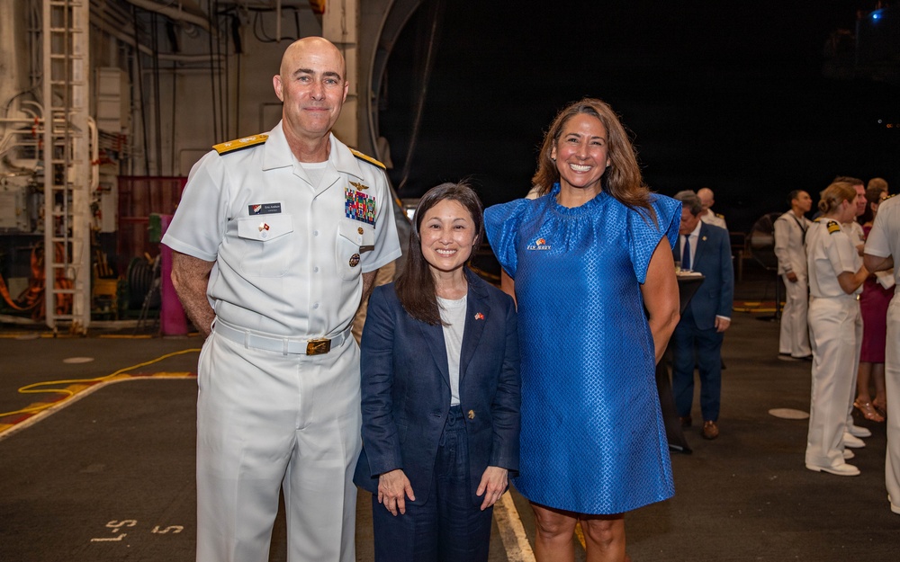 George Washington Hosts Big Top Reception