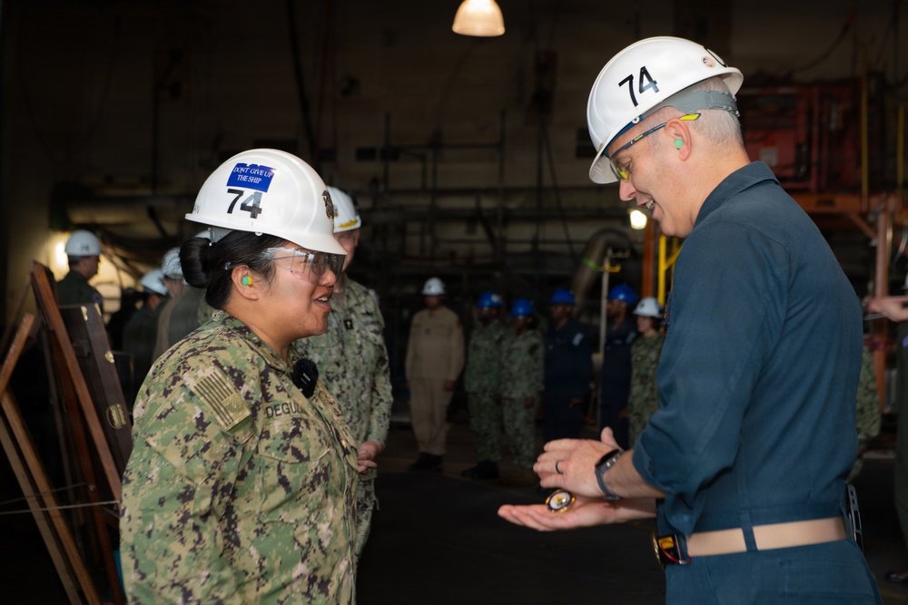 Lt. Cmdr. Maria Deguzman Ring-off