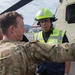 Panamanian firefighters receive CH-47 orientation during PANAMAX26