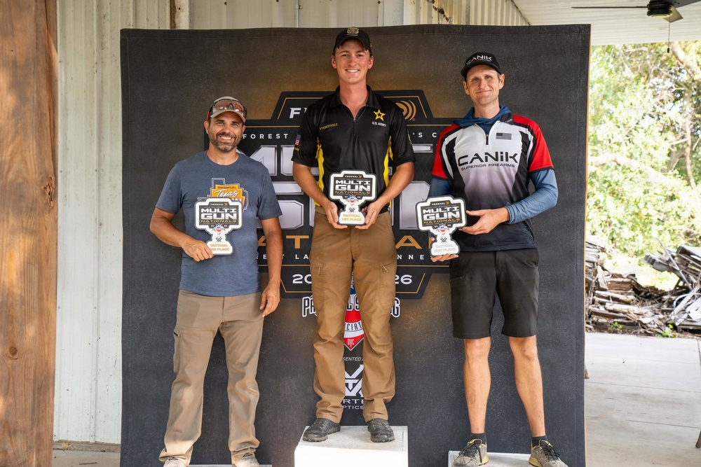 Fort Benning Soldier Wins Tactical Division at Multigun Nationals
