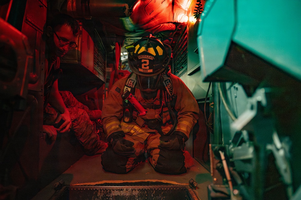 More than flames, Fire: Barksdale’s emergency responders
