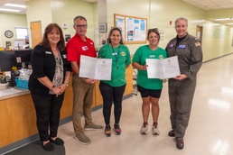 Air Station Child Care Employees Recognized by American Red Cross