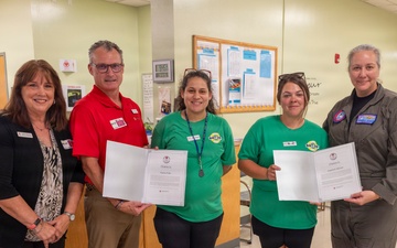Air Station Child Care Employees Recognized by American Red Cross