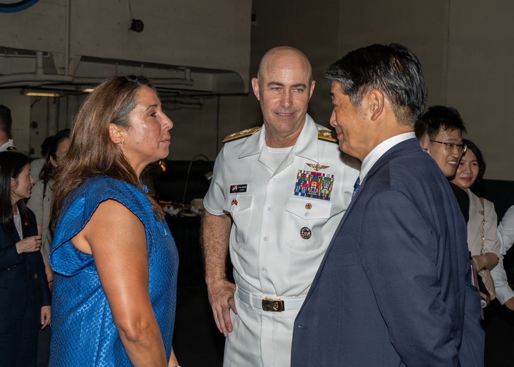 George Washington Hosts Big Top Reception