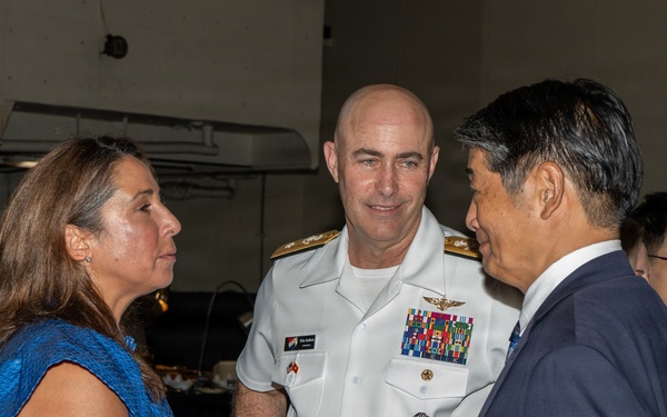 George Washington Hosts Big Top Reception