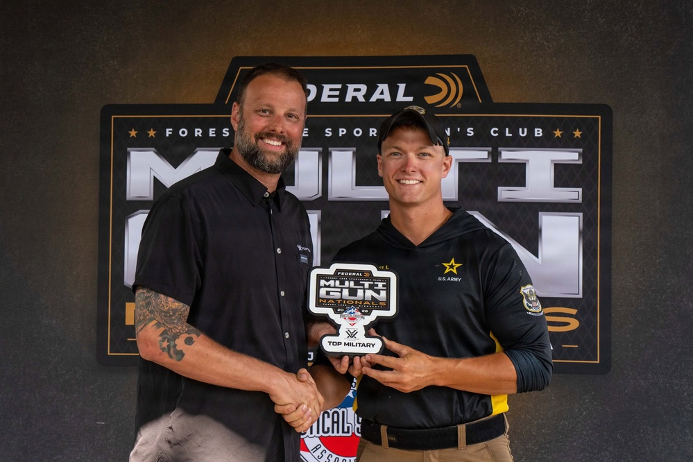 Army Soldier Named 2026 Multigun National Champion