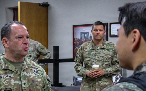 US Army General Kuettner meets with Republic of Korean Leadership.