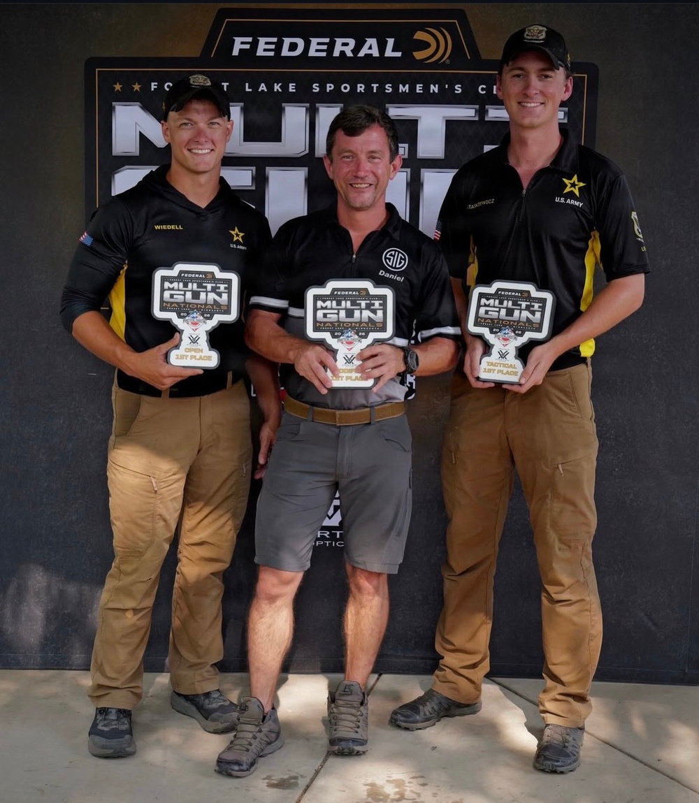 USAMU Soldiers &amp; Veteran Sweep Multigun Nationals