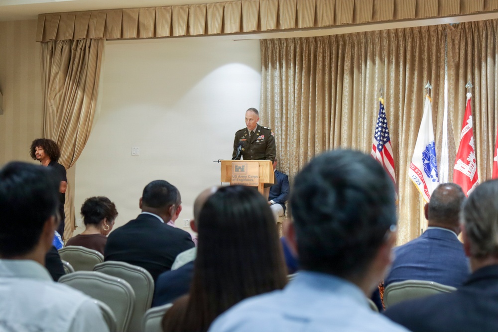 USACE LA District change of command ceremony