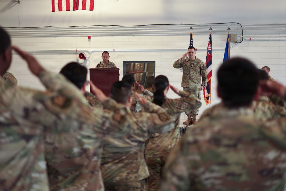 Lt. Col. Mouton assumes command of the 735th Air Mobility Squadron