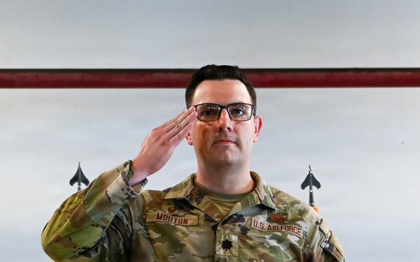 Lt. Col. Mouton assumes command of the 735th Air Mobility Squadron