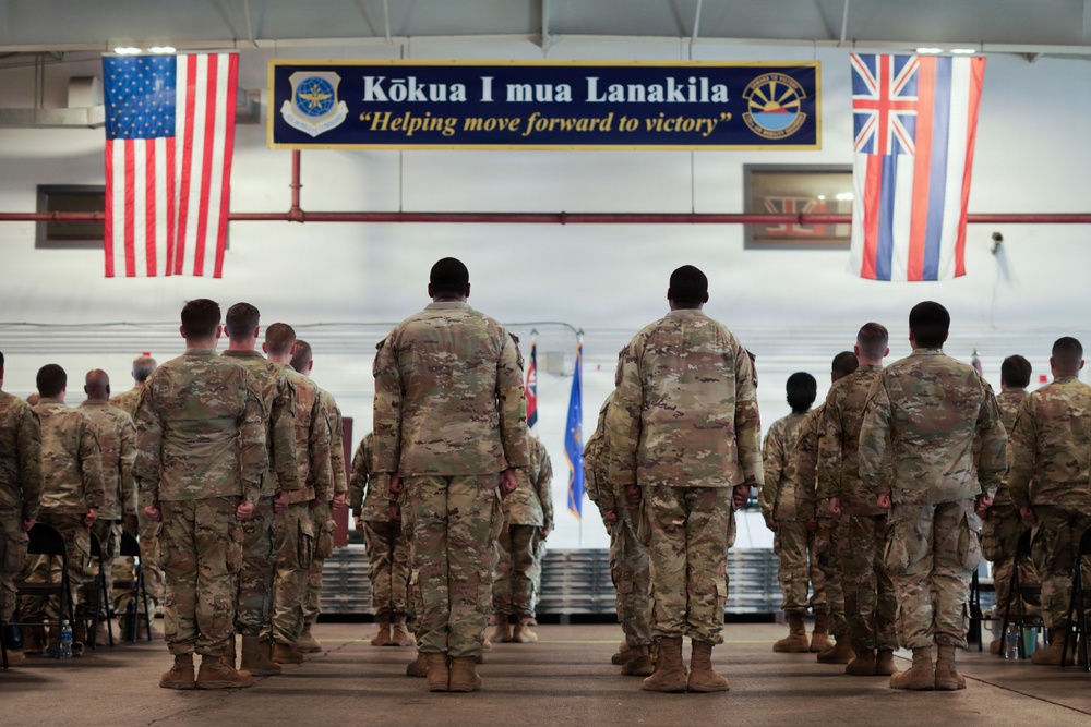 Lt. Col. Mouton assumes command of the 735th Air Mobility Squadron