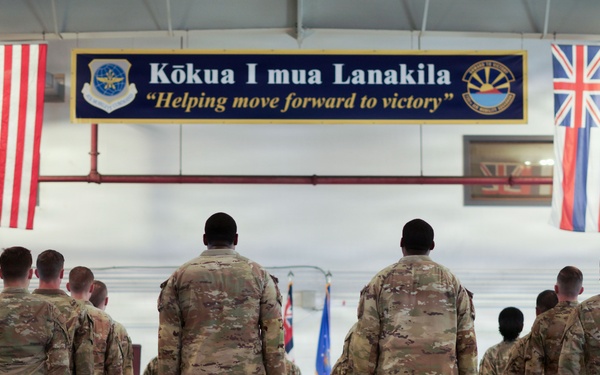 Lt. Col. Mouton assumes command of the 735th Air Mobility Squadron