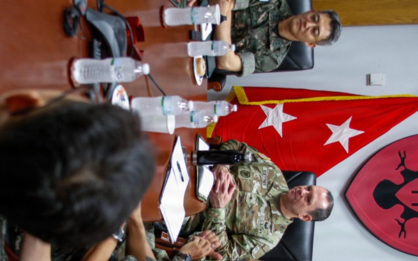 US Army General Kuettner meets with Republic of Korean Leadership.