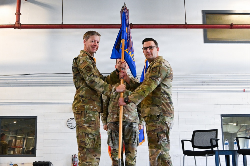 Lt. Col. Mouton assumes command of the 735th Air Mobility Squadron