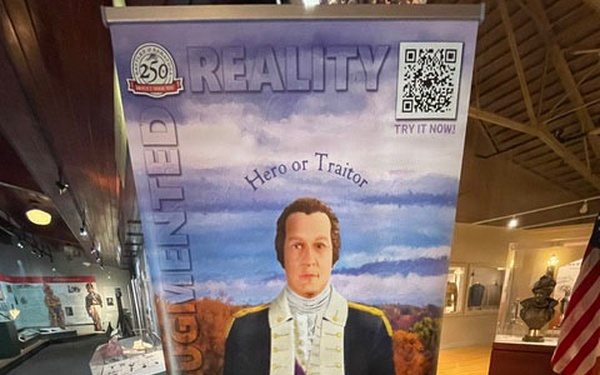 Augmented reality banners tell Battle of Saratoga Story