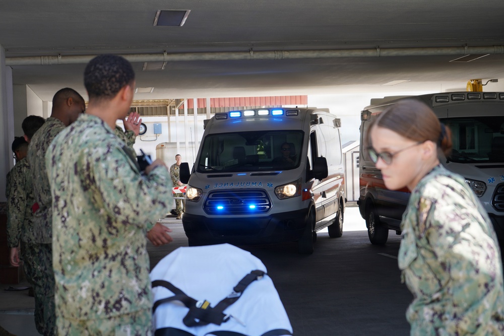 U.S. Naval Hospital Rota Demonstrates Readiness During Mass Casualty Exercise